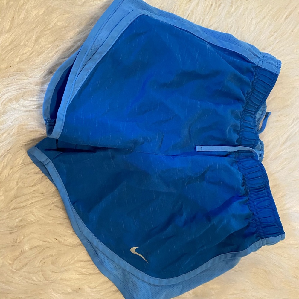 dri fit blue nike shorts